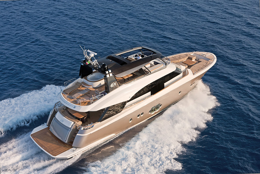 MCY86 - on display at the Ocean Marina Pattaya Boat Show